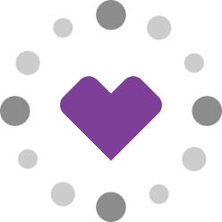 picture of purple heart